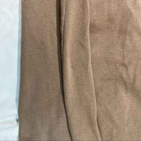 Soft Surroundings Brown Zipper Cowl Neck Tunic Jacket M - Picture 11 of 11